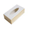 Deco Abstract Print Acrylic Tissue Box 22.3x12.2x8 cm (Ctn Box 24 units)