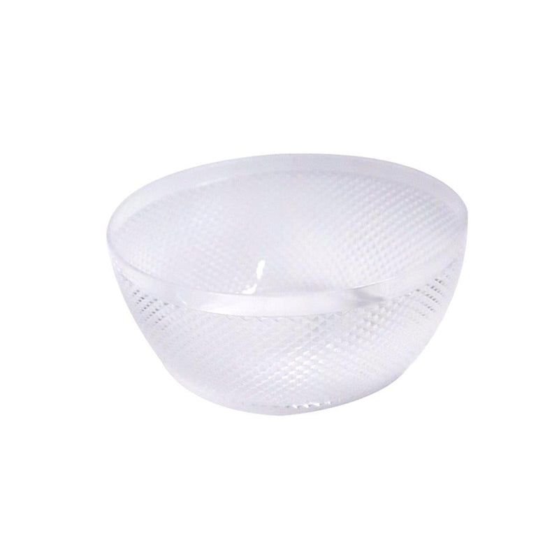 Premium Acrylic Catering Clear Swirl Bowl Salad Bowl 25X10 cm (Ctn Box 48 units)
