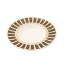 Ceramic Coffee Cup and Saucer Set of 6 Pcs Abstract Print Design 80 ml 11 cm (Ctn Box 24 units)