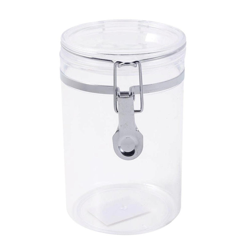 Premium Quality Clip Top Airtight Acrylic Canister 950 ml 10*17.5 (Ctn Box 60 units)