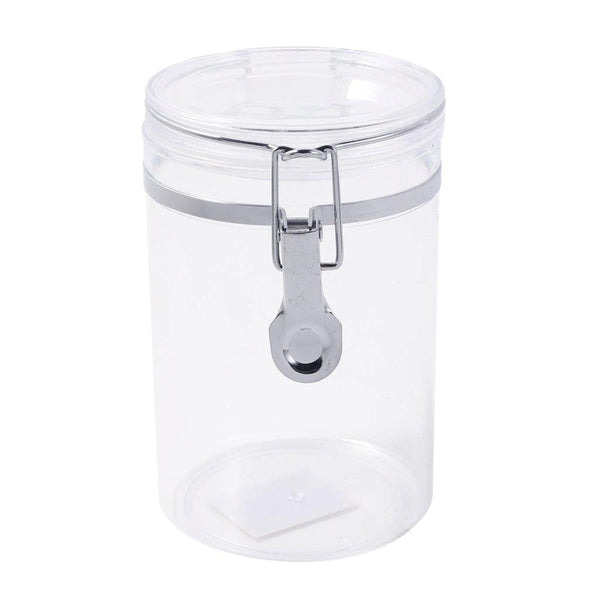 Premium Quality Clip Top Airtight Acrylic Canister 950 ml 10*17.5 (Ctn Box 60 units)