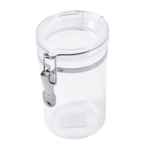 Premium Quality Clip Top Airtight Acrylic Canister 950 ml 10*17.5 (Ctn Box 60 units)