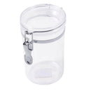 Premium Quality Clip Top Airtight Acrylic Canister 1130 ml  13*13 (Ctn Box 60 units)