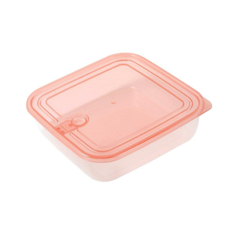 Multipurpose Clear Colour BPA Free Lunch Box Plastic Storage Box Food Container 1000 ml 18.5x18.5x4.8cm (Ctn Box 36 units)