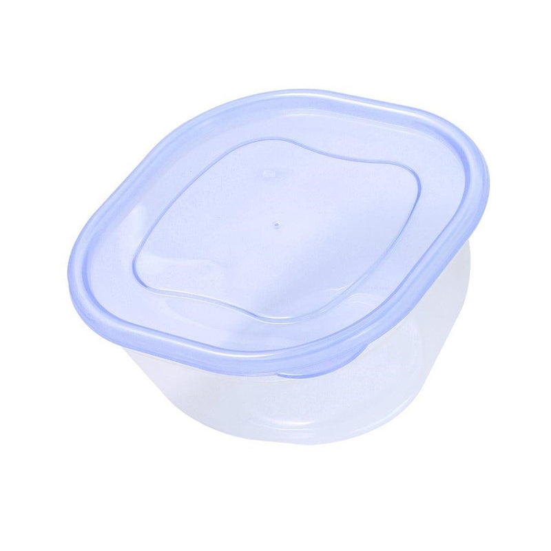 Multipurpose Clear Colour BPA Free Lunch Box Plastic Storage Box Food Container 550 ml 13.8x13.8x7.3cm (Ctn Box 48 units)