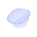 Multipurpose Clear Colour BPA Free Lunch Box Plastic Storage Box Food Container 300 ml 11.6x11.6x6.2cm (Ctn Box 72 units)