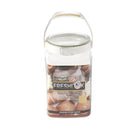 Multipurpose Clear Plastic Airtight Food Canisters Storage Container 2600 ml 15.5x13x20.7cm (Ctn Box 36 units)
