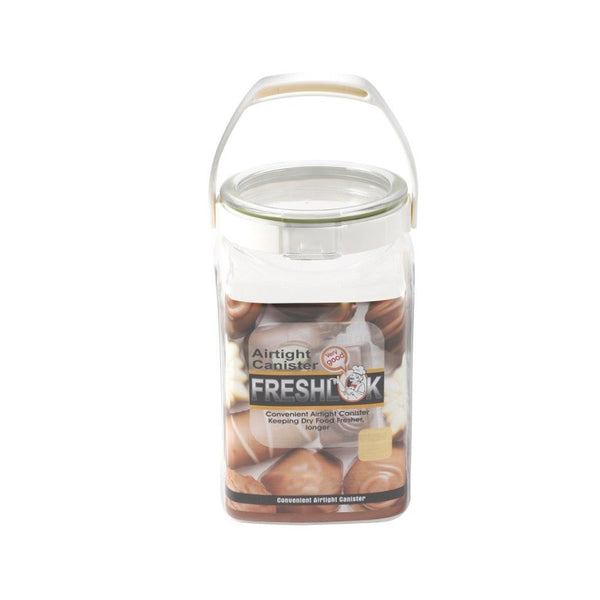 Multipurpose Clear Plastic Airtight Food Canisters Storage Container 1300 ml 10.8x9.7x19.3cm (Ctn Box 54 units)
