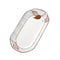 White Floral Pattern Ceramic Oval Serving Plate Serveware Dinnerware 33 cm (Ctn Box 30 units)