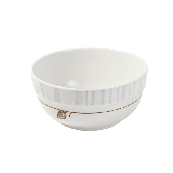 White Floral Pattern Ceramic Round Serving Bowl Serveware Dinnerware 12*6 cm (Ctn Box 120 units)