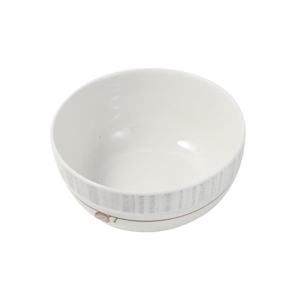 White Floral Pattern Ceramic Round Serving Bowl Serveware Dinnerware 12*6 cm (Ctn Box 120 units)