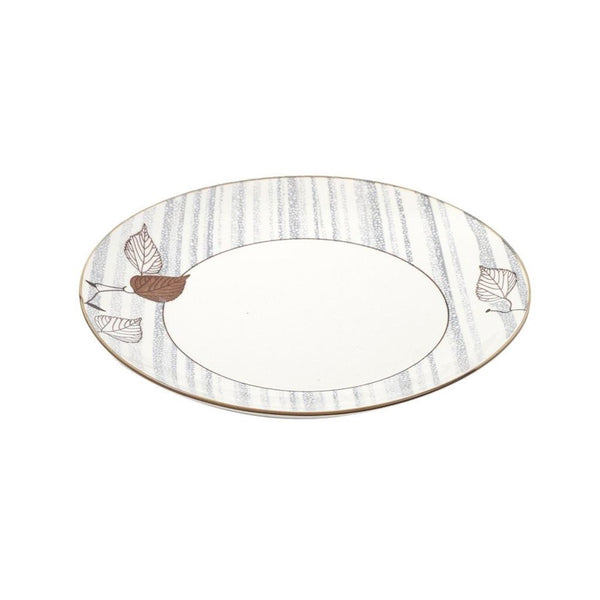 Abstract Pattern Ceramic Saucer Plate 7.5' 19 cm (Ctn Box 72 units)