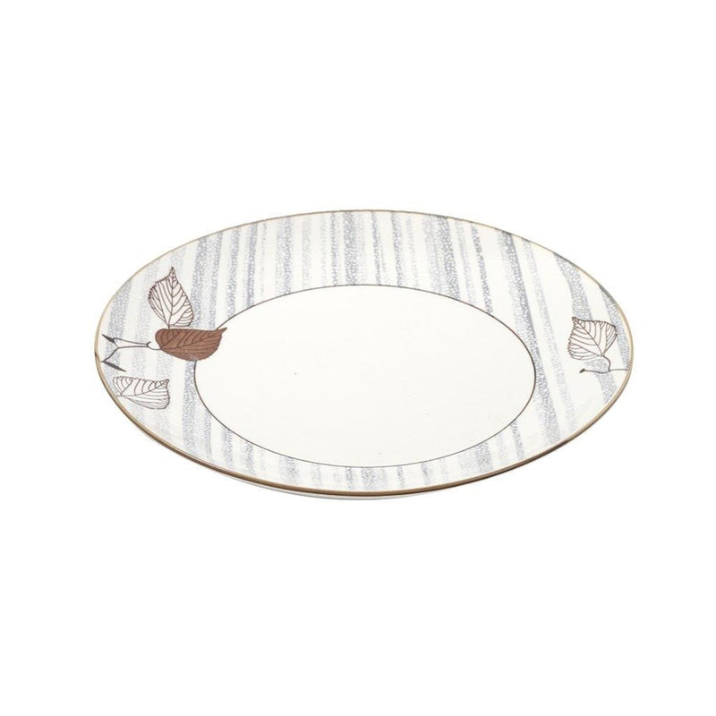 Abstract Pattern Ceramic Saucer Plate 7.5' 19 cm (Ctn Box 72 units)