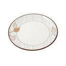 Abstract Pattern Ceramic Saucer Plate 7.5' 19 cm (Ctn Box 72 units)