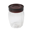 Plastic Lid Glass Jar Glassware Storage Container 1250 ml/10*17.5 cm (Ctn Box 24 units)