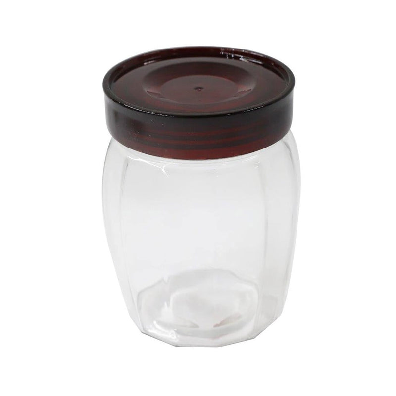 Plastic Lid Glass Jar Glassware Storage Container 900 ml/10*15 cm