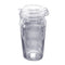 Airtight Glass Lid Glass Jar Glassware Storage Container 1600 ml/8.5*15 cm (Ctn Box 12 units)