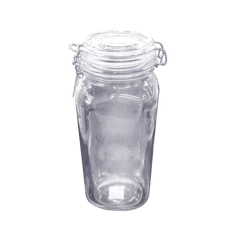 Airtight Glass Lid Glass Jar Glassware Storage Container 1100 ml/8.5*15 cm (Ctn Box 24 units)