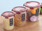Multipurpose Mixed Colours Plastic Food Canisters Storage Container Set of 3 Pcs 12*16 cm
14.5*17 cm
17.5*18 cm
'6958638910533