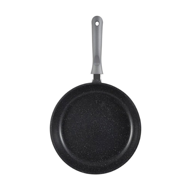 Chef and Cook Non Stick Frypan Marble Coated Die Cast Aluminium Grey Induction  24cm (Ctn Box 6 units)