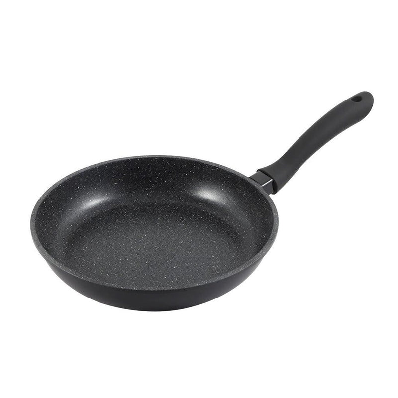 Chef and Cook Non Stick Frypan Marble Coated Die Cast Aluminium Black Induction  28cm (Ctn Box 6 units)