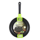 Chef and Cook Non Stick Frypan Marble Coated Die Cast Aluminium Black Induction 30cm (Ctn Box 6 units)