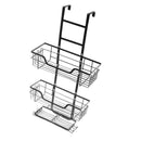 Black Metal Shower Caddy Bathroom Shelf 3 Tier 31*12*60.5 cm (Ctn Box 10 units)