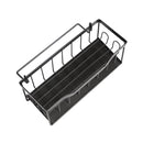 Black Metal Shower Caddy Bathroom Shelf 24*9*9.5 cm (Ctn Box 30 units)