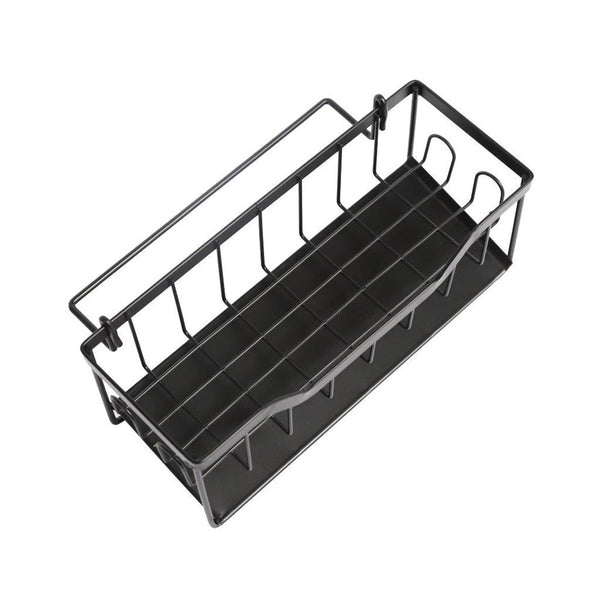Black Metal Shower Caddy Bathroom Shelf 24*9*9.5 cm (Ctn Box 30 units)