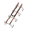 Copper Plated Metal Wall Mount Mug and Cup Holder 9*28.5*10.5 cm (Ctn Box 40 units)