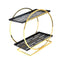 Multilayer Gold Metal Countertop Make up Shelf Storage Organizer Shelf 27.6*15.3*28.6 cm (Ctn Box 18 units)