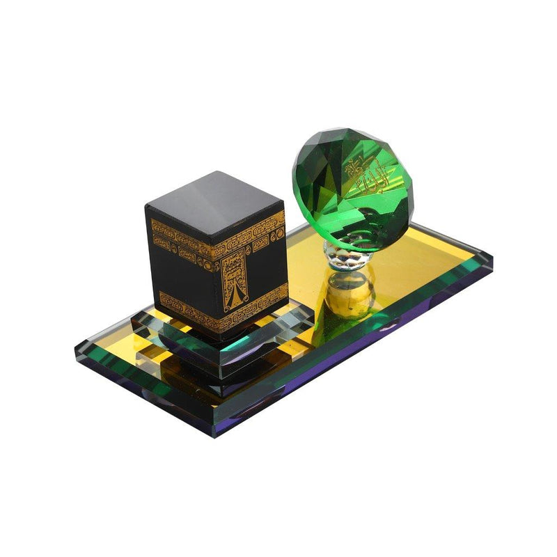 Home Decor Islamic Crystal Collectible Kaaba Model 12*5.5 cm
