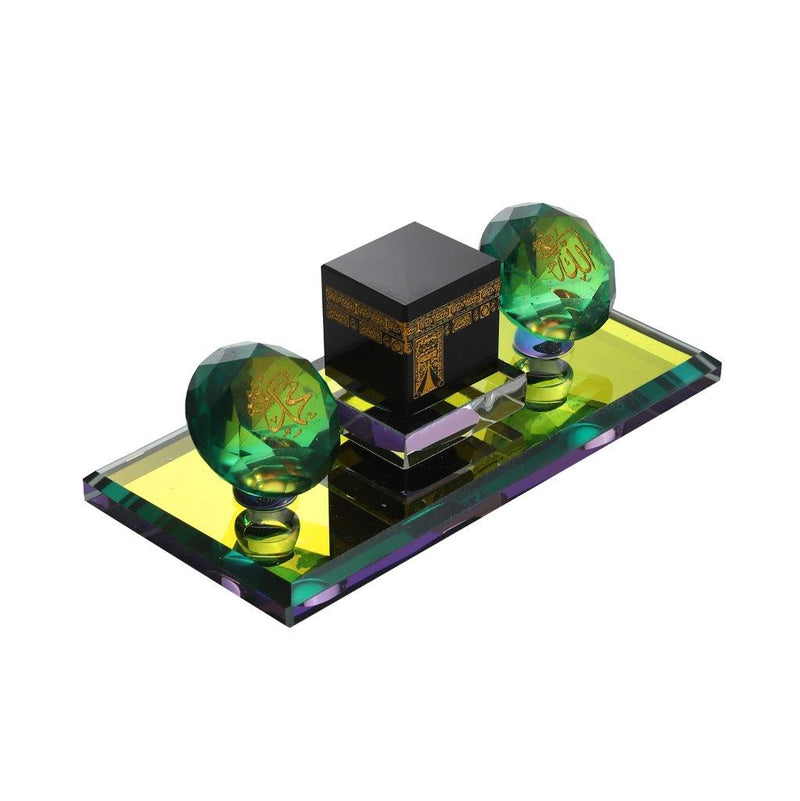 Home Decor Islamic Crystal Collectible Kaaba Model 6*17 cm