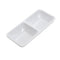 Melamine Mini Divided Dish Plate Dipping Bowl Sauce Dish 13cm*6.5cm*2.5 cm