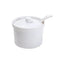 Melamine Sugar Pot with Lid Sugar Bowl with Spoon 8.6*6 cm