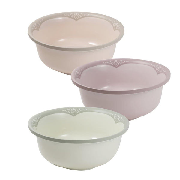Multi-color Plastic Round Wash Basin Wash Tub 35 cm