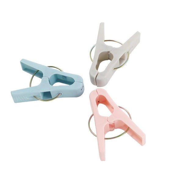 Multi-color Plastic Cloth Hanging Peg Pack of 12 pcs 7*1.4 cm