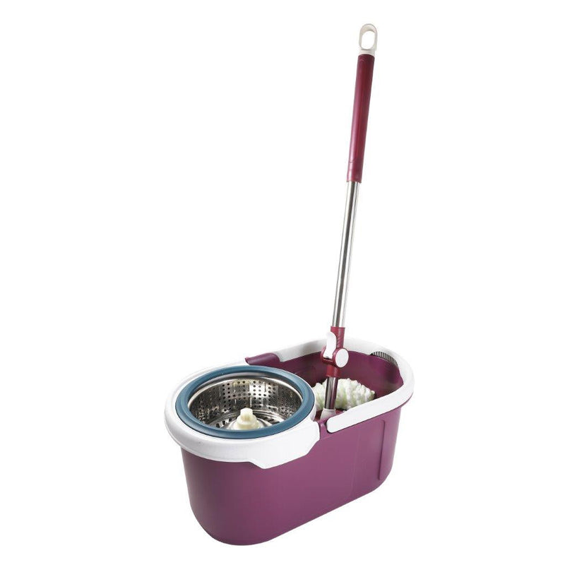 Microfibre Spin Mop & Bucket Set 360 Degree Rotation 76/46*27*24 cm