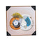 Home Decor Portrait Canvas Wall Art Modern Abstract Feather Oil Painting Picture Frame 62*62 cm