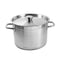 Stainless Steel Stockpot Heavy Base Casserole with Lid 40*28 cm (Ctn Box 7 units)