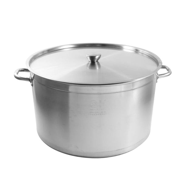 Stainless Steel Stockpot Heavy Base Casserole with Lid 50*32 cm (Ctn Box 5 units)