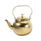 Stainless Steel Gold Teapot with Infuser Water Boilers Loose Leaf Tea Maker Water Kettle 1.2 Litre (Ctn Box 36 units)