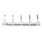 Metal Door Hook Rack Wall Cloth Hanger 45*12*7 cm (Ctn Box 60 units)