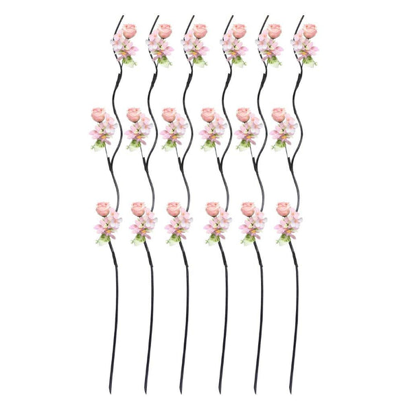 Realistic Touch Daisy Artificial Flower Stems Garland Set of 5 For Vase Centrepiece Wedding Party 1.55 Meter (Ctn Box 120 units)
