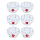 Crystal Glass Round Sugar Bowl Candy Jar Set of 6 Pcs 243 ml (Ctn Box 8 units)