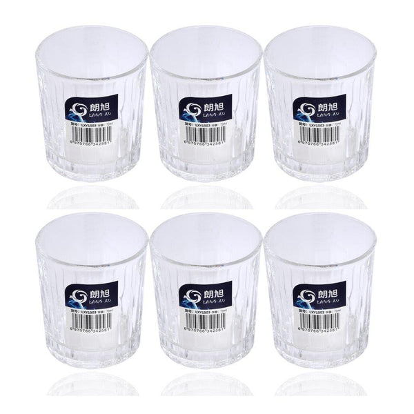 Premium Lead Free Shot Glass Set of 6 Pcs 72 ml (Ctn Box 24 units)