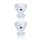 Crystal Cut Glass Ice Cream and Dessert Bowl Set of 2 Pcs 180ml (Ctn Box 24 units)