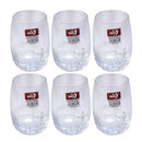 Premium Lead Free Glass Tumblers Set of 6 Pcs 380 ml (Ctn Box 12 units)