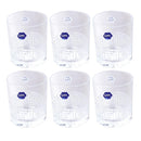 Premium Lead Free Glass Tumblers Set of 6 Pcs 390 ml (Ctn Box 8 units)