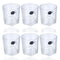Premium Lead Free Glass Tumblers Set of 6 Pcs 300 ml